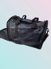 CAT/DOG black mesh carrier 19x11x11 for pets up to 22 LBS