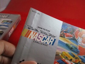 Bill Elliott's NASCAR Challenge (Nintendo NES) COMPLETE w/ Box manual game #T1