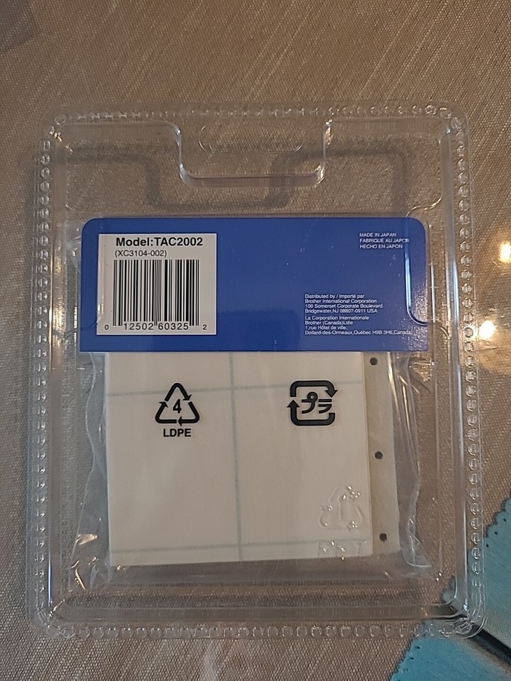 Brother Applique Station 10 Pre-Cut w/Iron On Fabric Patches BEIGE | eBay