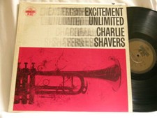 CHARLIE SHAVERS Excitement Unlimited Budd Johnson George Barnes Billy Byers LP