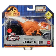 Jurassic World: Dominion Uncaged Click Tracker Atrociraptor Red Dinosaur Toy