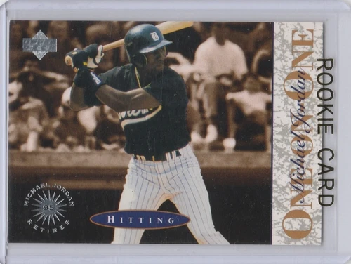 MICHAEL JORDAN ROOKIE CARD Baseball Upper Deck MLB RC Chicago White Sox NBA BULL