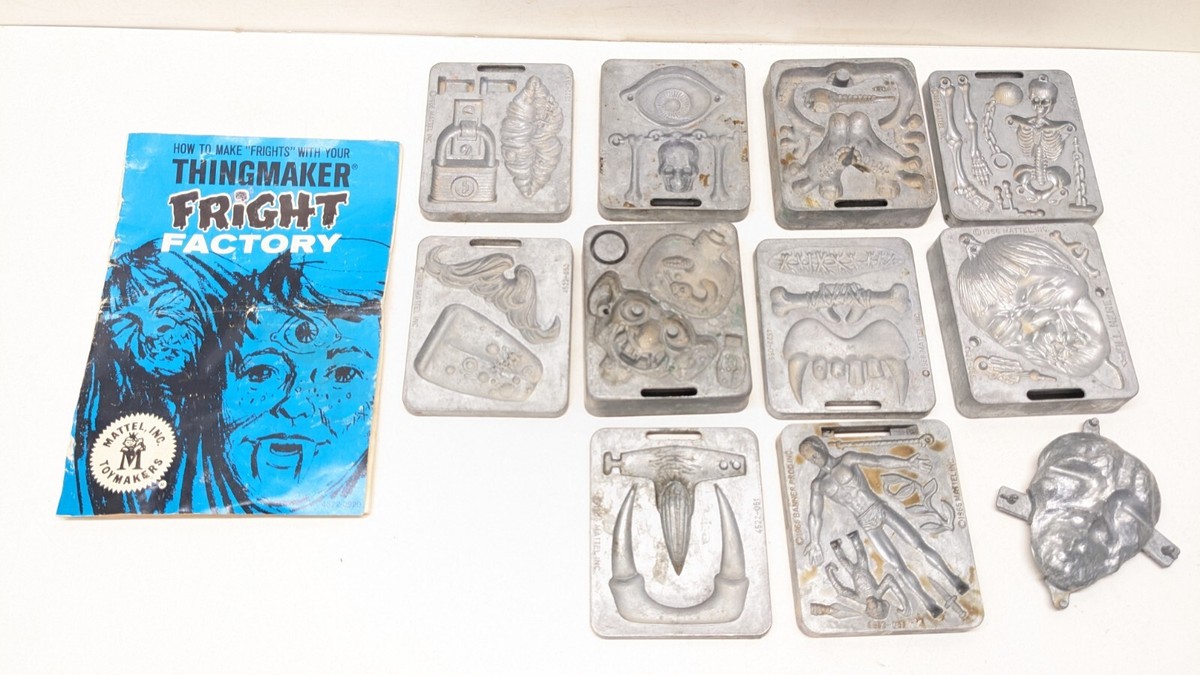 Mattel Thingmaker Fright factory SHRUNKEN HEAD Tarzan Lot Of 10