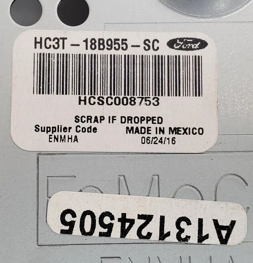 Ford F250 F350 Super Duty 2017-2020 pantalla de visualización de 8 pulgadas montada en el tablero OEM Foto 3 de 3