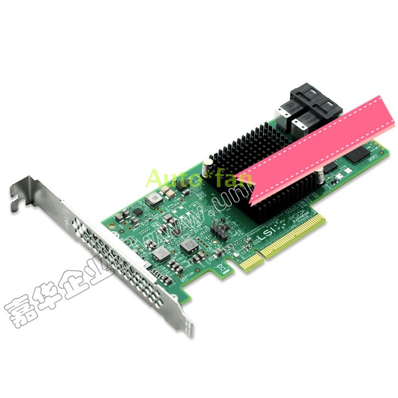 For LSI 12G HBA PCIE3 9300-8i SAS3008 expansion card SAS