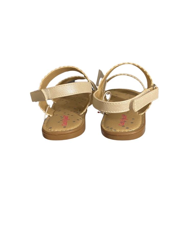 Sandalias Cat & Jack niñas talla 11-12-10-9 blancas Foto 4 de 4