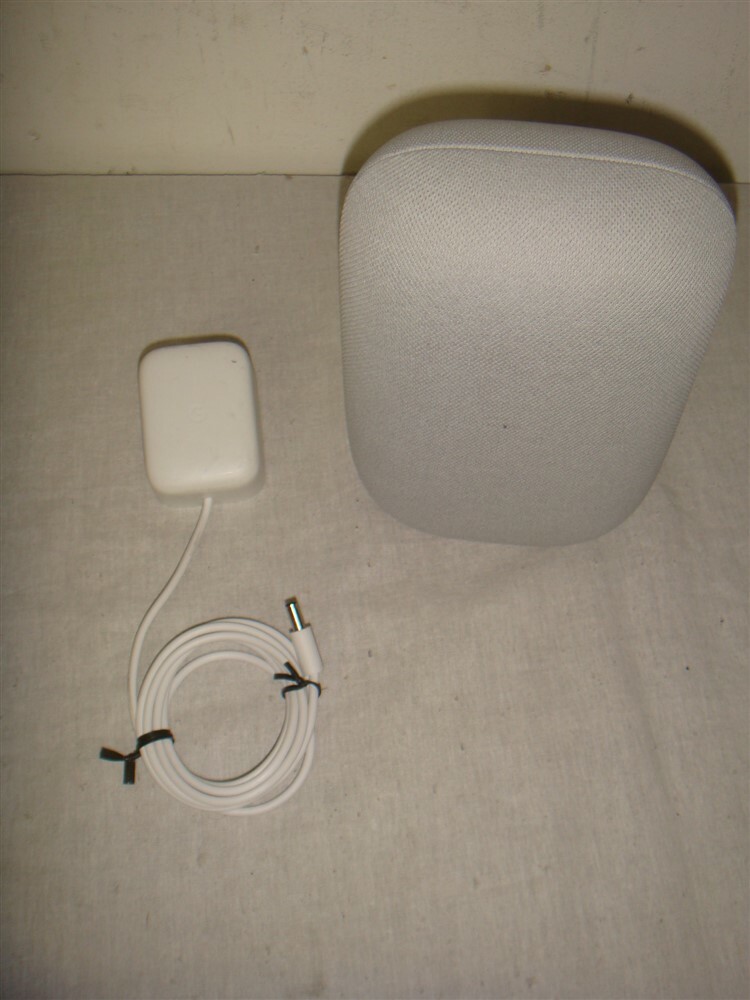 GOOGLE GXCA6 NEST SMART SPEAKER W GOOGL ASSISTANT CHALK COLOR