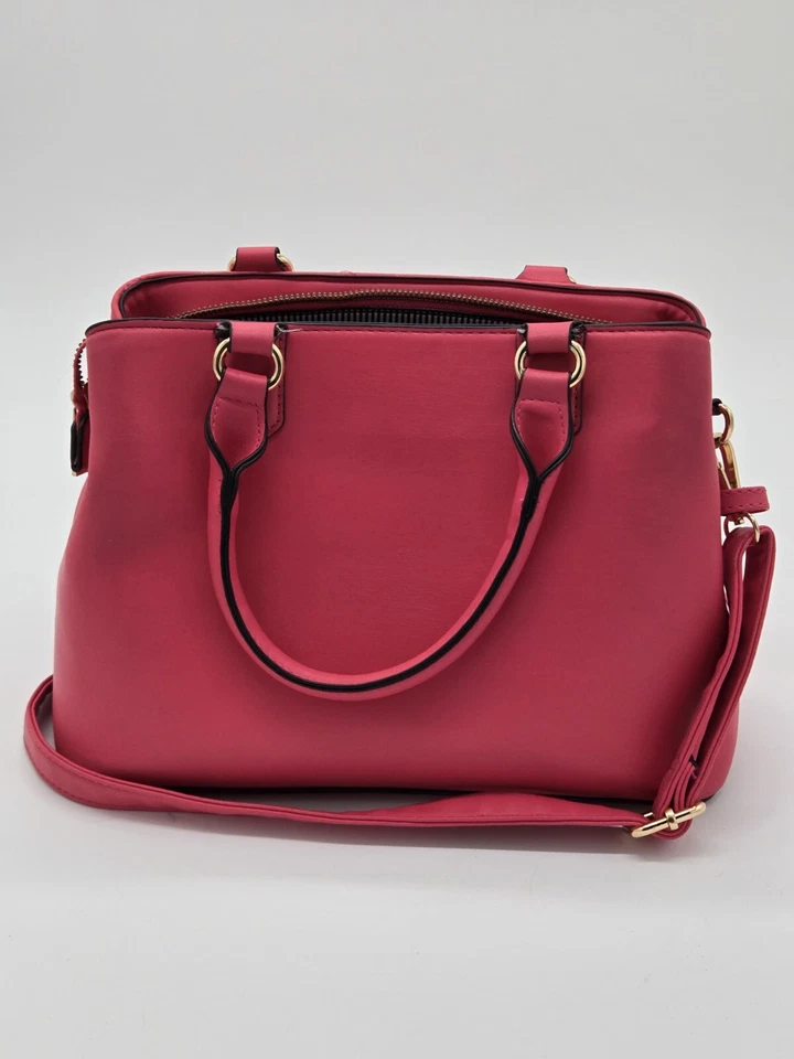 BOLSO ROSA DE LUJO TAMAÑO MEDIANO Foto 3 de 4