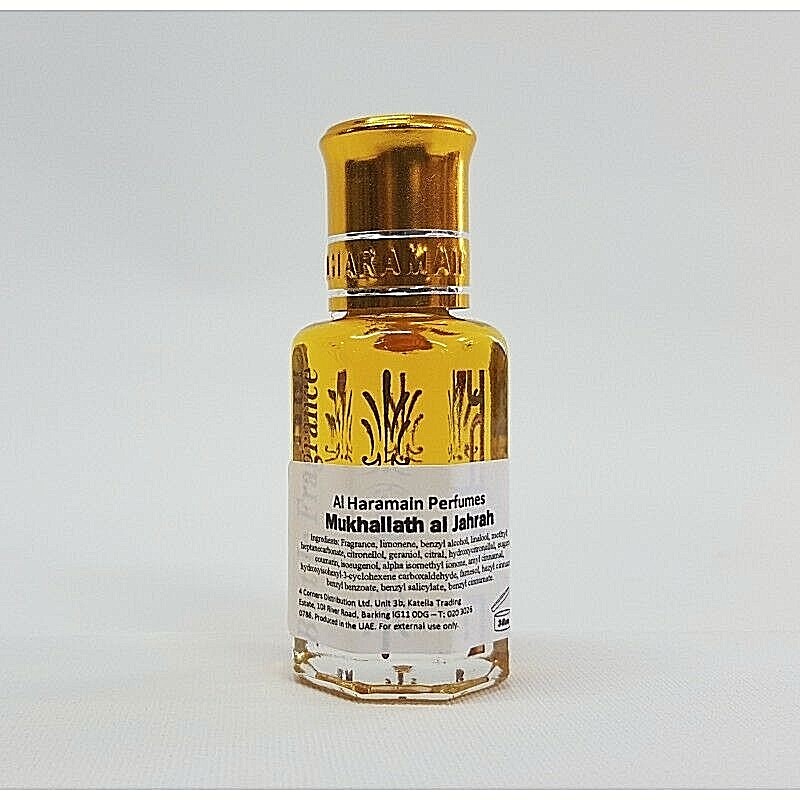 Mukhallath Al Jahrah 12ml Perfume oil by Haramain - Amber, MISK, Jasmine, Floral