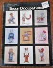 Trio of Used Teddy Bear-focused Cross-stitch Booklets, total of 35 designs — photo 3