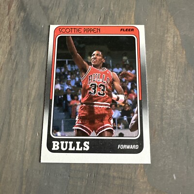 1988-89 Fleer - #20 Scottie Pippen (RC) Chicago Bulls Rare! | eBay