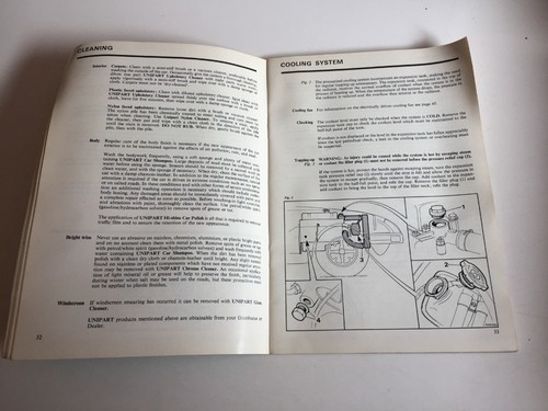 MG MGB Owner´s Handbook 1976 Driver´s Manual Betriebsanleitung BA - Picture 3 of 7