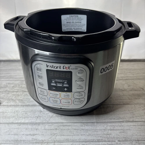 Instant Pot Duo Mini 3 qt - Base Unit With Cord Tested Works