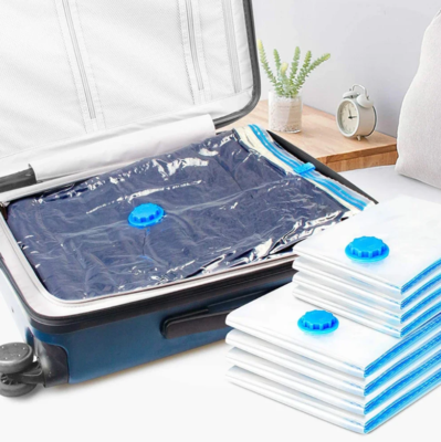 Travel Vacuum Storage Bags Space Saver Garment Seal Clothes Compression Bag  10x