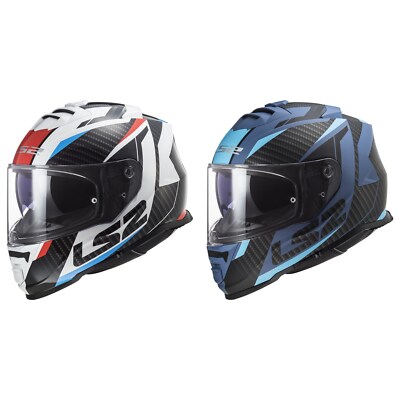 LS2 Motorcycle Helmet Storm II 2 FF800 Racer - Integral