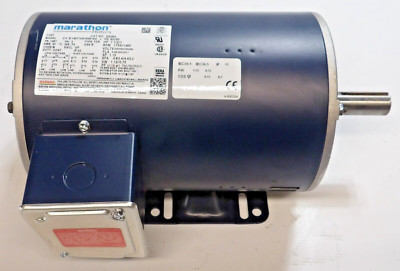 Marathon E928A Electric Motor 1.5 HP 1800 Rpm 3PH 230/460 Volt Continous Duty