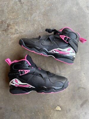 Jordan Retro 8 GS \'Pinksicle\' Sneakers Jordan 8 Retro Pinksicle (GS) - 580528-006 - US main image 4
