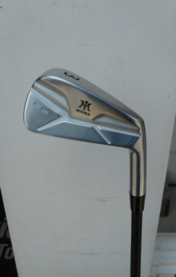New Miura Golf MC-501 3-iron Fujikura Axiom 105-Stiff Velocore Shaft Logo Grip