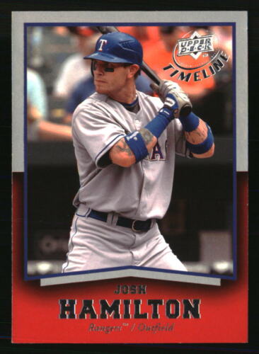 Josh Hamilton 2008 Upper Deck Timeline #47 BASEBALL Card