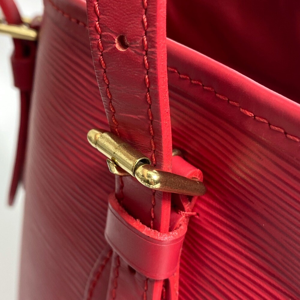 LOUIS VUITTON M5899E Epi Petite Bucket PM Shoulder Bucket Bag Epi