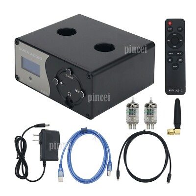 SUCA AUDIO DAC-T1 Tube Preamplifier Preamp Hifi Bluetooth 5.0 DAC Headphone Amp