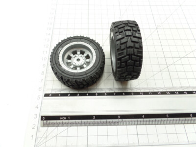 TTRCSPORT Pg-21116 Pubg Buggy Rear Tire Complete Set (2 Pcs) PUB  
