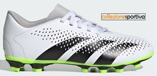 SCARPE CALCIO ADIDAS PREDATOR ACCURACY.4 FxG JUNIOR-IE9434 col.bianco/nero/verde