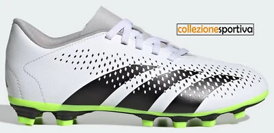 SCARPE CALCIO ADIDAS PREDATOR ACCURACY.4 FxG JUNIOR-IE9434 col.bianco/nero/verde