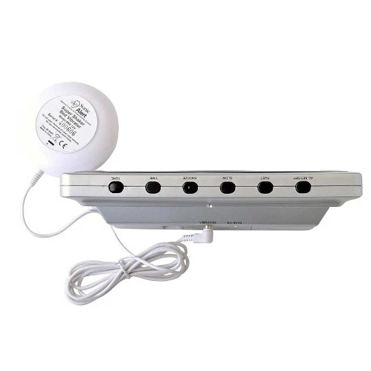 Sonic Alert Sonic Boom SBD375ss Vibrating Dual Alarm Clock | Silver - Image 3 of 4