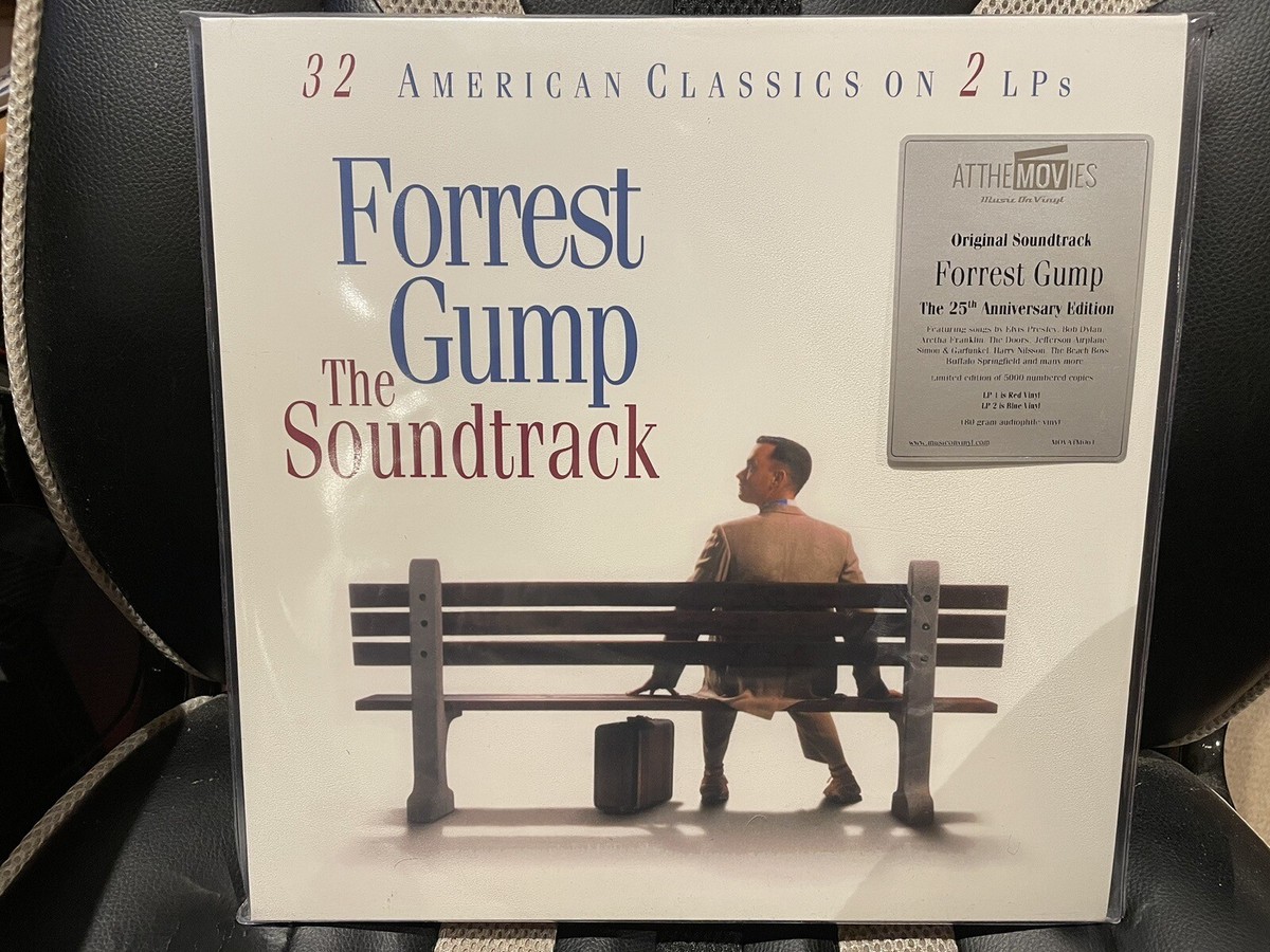 LIMITED EDITION FORREST GUMP THE SOUNDTRACK 25TH ANNIV DOUBLE RED