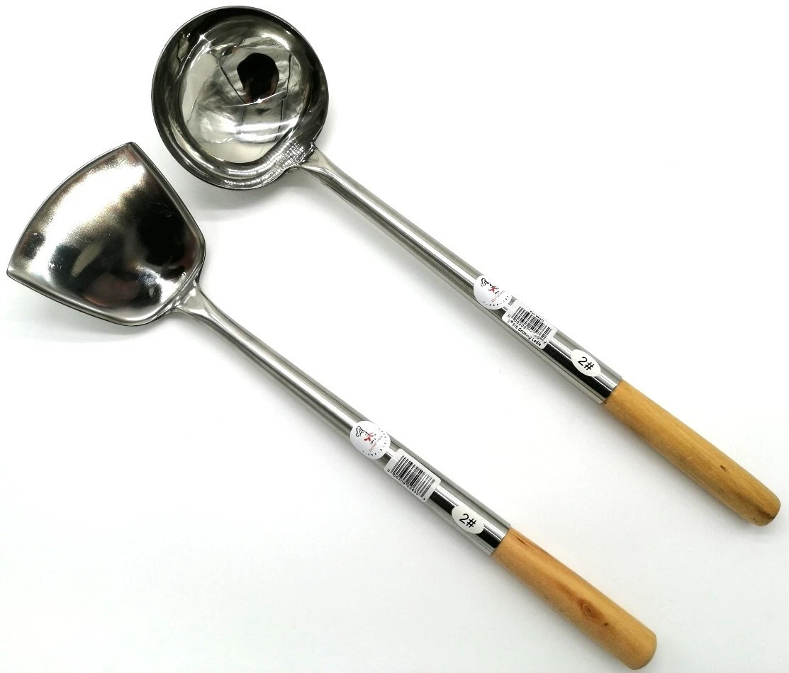 Chinese Cooking Ladle & Cooking Turner