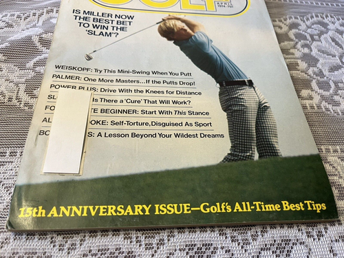 GOLF MAGAZINE April 1974 Johnny Miller IS MILLER NOW THE BEST BET TO WIN THE... - Picture 10 of 14