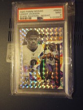 2020 PANINI MOSAIC LAMAR JACKSON STARE MASTERS-MOSAIC #SM24 PSA MINT 9 RAVENS