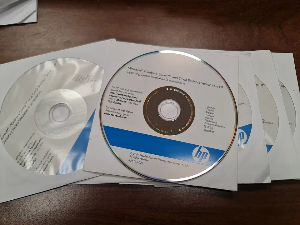 HP 455110-021 WINDOWS SERVER OPERATING SYSTEM INSTALLATION DOCUMENTATION NUOVO - Imagen 2 de 2