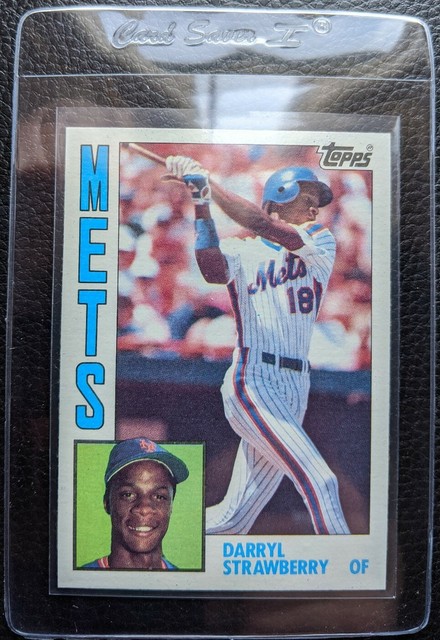 1984 TOPPS 182 DARRYL STRAWBERRY ROOKIE CARD RC NEW YORK METS EBay