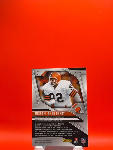 2024 Panini Prizm Red, White, And Blue Prizm - #71 Michael Dean Perry - Bild 2 von 2