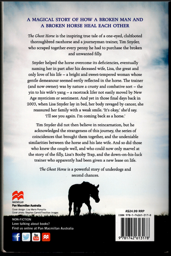 Ghost Horse - True Story of Love, Death & Redemption ; by Joe Layden - Paperback - Bild 2 von 2