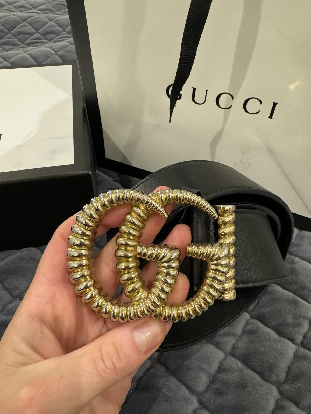 Gucci Authentic Woman’s GG Belt size 75. Comes With Full Set