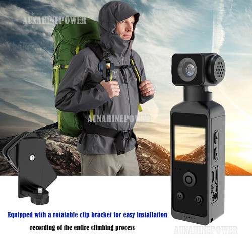Sport Kamera 4K UHD Handheld Action Kamera WiFi 30M wasserdicht drehbar Taschen - Picture 17 of 20