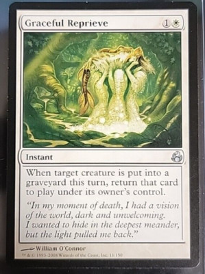 MTG Magic the Gathering Graceful Reprieve (11/153) Morningtide