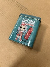 RARE 2012 LADY GAGA MEAT BANDAIDS  NEW IN METAL TIN NEVER USED SEALED