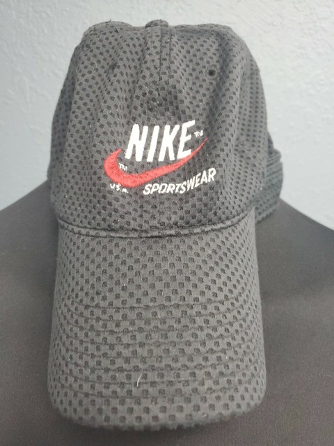 nike hat with leather strap