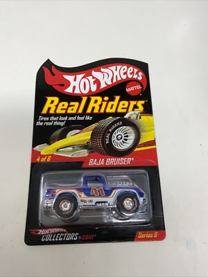 Hot Wheels 2007 RLC Baja Bruiser BLUE Real Riders 7916/10000 | eBay
