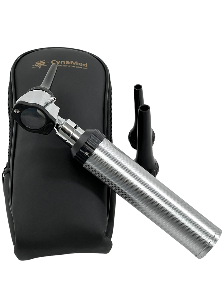 Kit Otoscope + Pinces Alligator Hartmann - Pour Diagnostic ORL Vétérinaire Ou Médical, Neuf