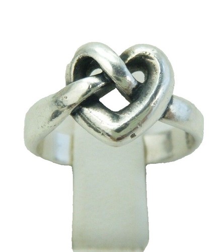 Vintage James Avery Sterling Silver Stencil Cross Ring Size Q
