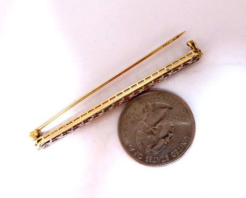 Pin Edwardian Vintage 14kt - Imagen 4 de 5
