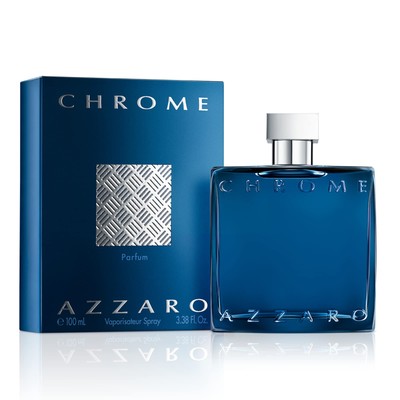 Chrome Cologne Perfume by Azzaro 3.4 oz/100 ml Parfum Spray for Men