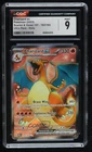 Charizard ex Ultra Rare Pokemon Scarlet & Violet 151 MEW CGC 9 Mint