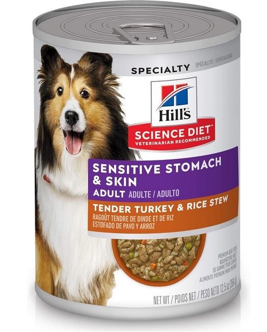 Hill's Science Diet Sensitive Stomach & Skin, Adult 1-6, Stomach & Skin 12.5 oz