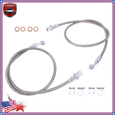 Leftright Stainless Extended Brake Lines For 1999-2007 Chevy Silverado 1500